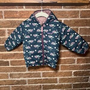Patagonia Reversible Puffer Toddler Kids Coat 18-24 Months Pink Spring Jacket
